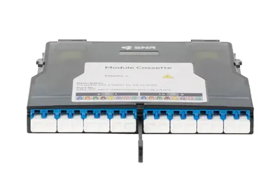 Кассета распределительная 2MPO/APC на 16LC/UPC портов SM, для SNR-CMP-OT-192P