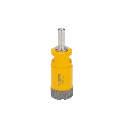 Корончатое сверло REXANT KR-92-1014, алмазное, 30 мм, М14, глубина 45 мм