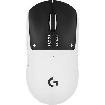 Мышь Logitech G Pro X2 Superstrike, беспроводная, 42000 DPI, 8000 Гц, 61 г, белая