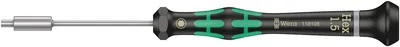 Отвертка Wera 2069 Micro we-118108, шестигранник 1.5 мм, стержень 60 мм