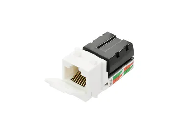 Модуль Keystone NIKOMAX NMC-KJUC3-WT, RJ12/6P6C, категория 3, неэкранированный, белый