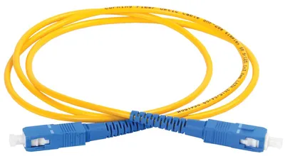 Патч-корд оптический ITK FPC09-SCU-SCU-C1L-7M, SM 9/125 OS2, SC/UPC-SC/UPC, Simplex, LSZH, 7м
