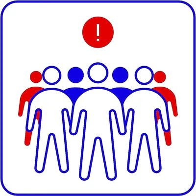 Детектор скопления людей TRASSIR Crowd Detector, нейросетевой, настраиваемый порог