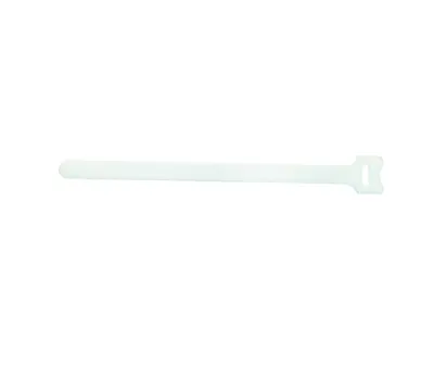Стяжка кабельная Eurolan 70V-10-03WT, Velcro, 12×210 мм, белая, 10 шт