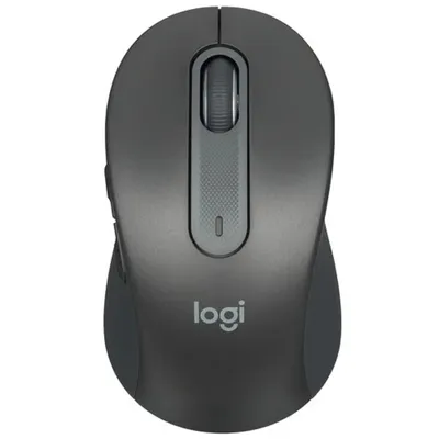 Мышь Logitech Signature M650 Wireless, беспроводная, 4000 DPI, чёрная