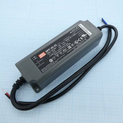Источник питания Mean Well NPF-40-42, AC-DC, 40.3Вт, 25.2…42В/0.96А