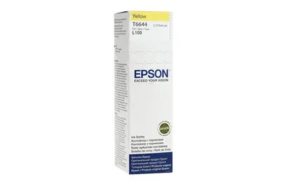 Чернила Epson T6644 (C13T66444A), жёлтые, 70 мл, для EcoTank