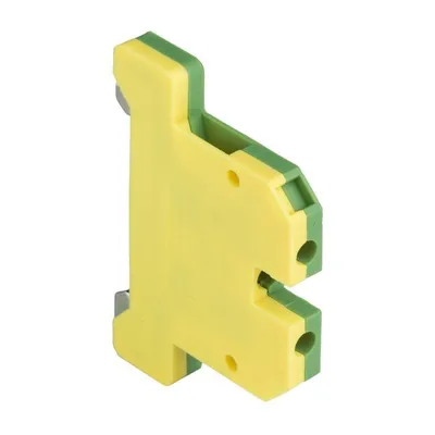 Колодка клеммная EKF plc-ek-2.5/25, заземление, 2.5 мм²