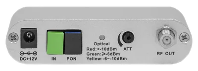 Приёмник оптический Vermax Vermax-LTP-078-6-ISp, 78дБмкВ, WDM, 1×RF, 45-1003МГц
