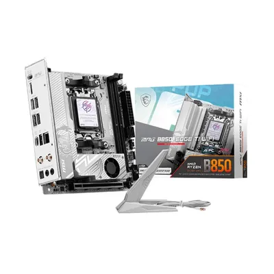 Материнская плата MSI MPG B850I EDGE TI WIFI, AM5, AMD B850, 2×DDR5, Mini-ITX
