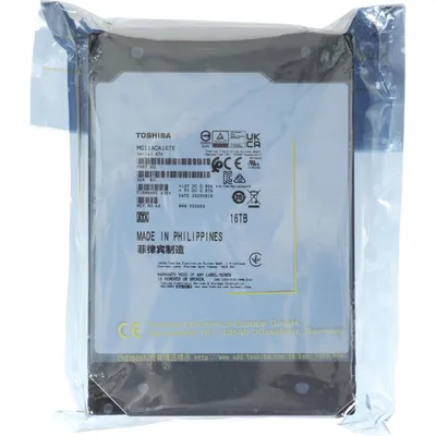 Жесткий диск Toshiba MG11ACA16TE, 16 ТБ, SATA III, 3.5", 7200 об/мин, 1024 МБ