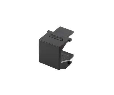 Модуль-заглушка NIKOMAX NMC-KJ-BLANK-BK-10, Keystone, чёрный, 10 шт.