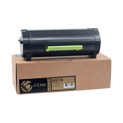 Тонер-картридж Булат s-Line AFLXMX5100020 для Lexmark MS/MX510, черный, 20000 стр.