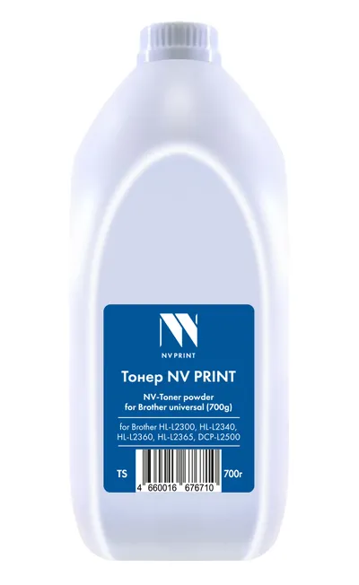 Тонер NV Print NV-TPBR700G, универсальный для Brother, 700г