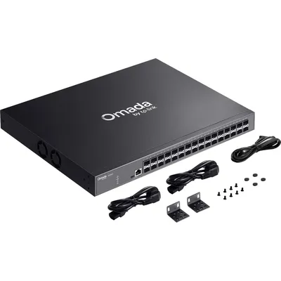 Коммутатор TP-Link SX3032F, Omada, 32×10G SFP+, L2+, управляемый, 1U