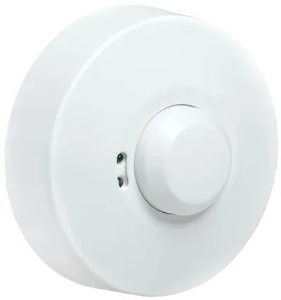 Датчик движения IEK LDD11-101MB-1200-001, 1200Вт, 360°, 8м, IP20, белый