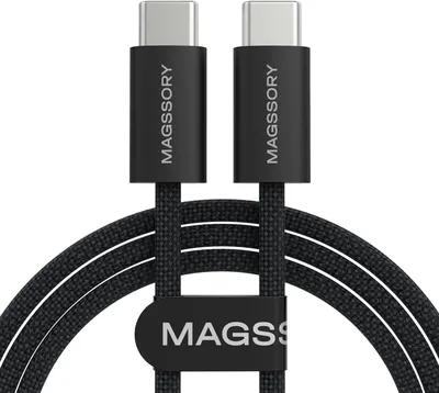 USB-кабель Magssory CBL002, Type-C, 1.5м, черный