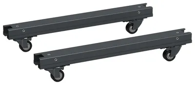 Комплект роликов ITK LINEA S LS-SRS05-800 для шкафа шириной 800 мм, чёрный