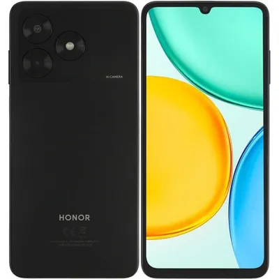 Смартфон Honor X5c Plus 4GB/256GB Полуночный Черный [5109CJAT]