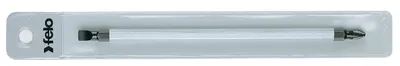 Бита Felo 06220604 двухсторонняя PH2/SL 6x1,0, 160 мм, хвостовик 1/4"