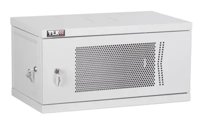 Шкаф NIKOMAX ESSENTIAL TWI-156060-R-P-GY, 15U, 600мм, перфорированный