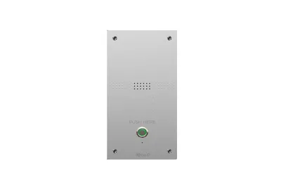 Вызывная панель BAS-IP AV-04AFDI SILVER, IP65, PoE, индукционная петля