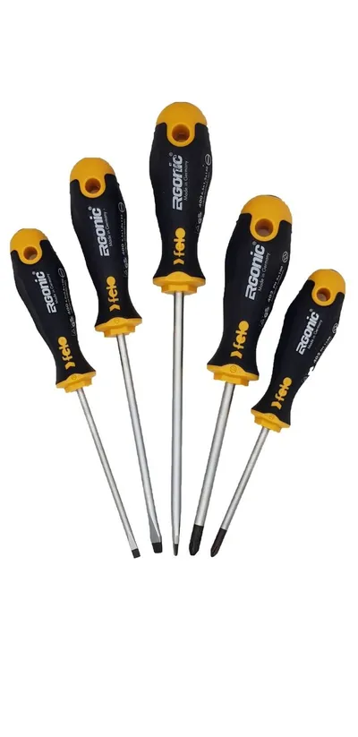 Набор отвёрток Felo 40095118, Ergonic, 5 шт, PH/SL