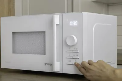 Микроволновая печь GORENJE MO20A3W5, 20 л, 800 Вт, отдельно стоящая, белая