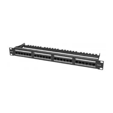 Коммутационная панель SNR SNR-UD-1U24-6-H, 19", 1U, 24 порта, cat.6