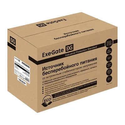 ИБП ExeGate SpecialPro Smart LLB-2000.LCD.AVR.2SH.RJ.USB, 2000 ВА/1200 Вт, LCD, AVR, 2×Schuko
