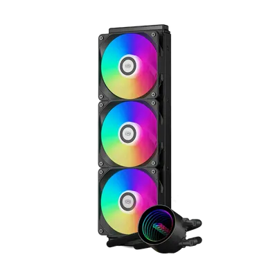 Система охлаждения PcCooler DA360 V2 ARGB BK, СВО 360 мм, 300 Вт