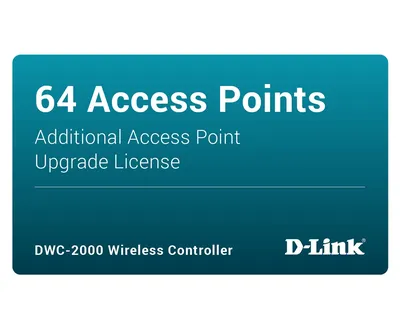 Лицензия D-Link DWC-2000-AP64-LIC, на 64 AP