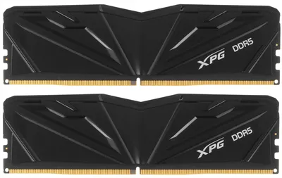 Модуль памяти A-DATA AX5U6400C3216G-DTAMBK, DDR5 DIMM 32 ГБ (2×16 ГБ), 6400 МГц
