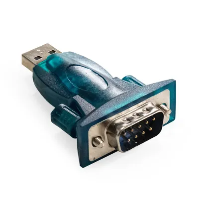 Адаптер ExeGate EX-UAS EX294753RUS, USB 2.0 — RS-232, USB-A/DB9M