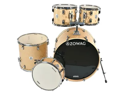 Ударная установка ZOWAG Z3-ROCK GDS, 5 барабанов, серия Z3 ROCK, Gold Square