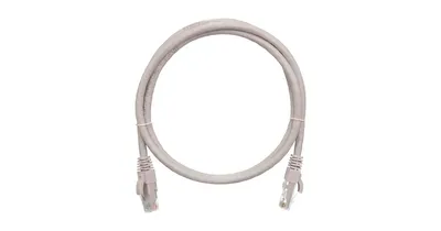 Патч-корд NIKOMAX NMC-PC4UE55B-100-C-GY, Cat.6, U/UTP, 10м, серый