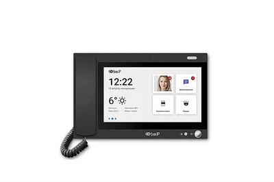 Монитор консьержа BAS-IP AM-02 BLACK, 10" сенсорный, PoE, SIP
