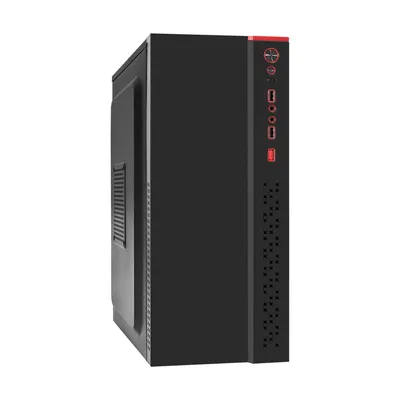 Корпус Exegate EX298139RUS, Miditower ATX, БП 450 Вт, черный