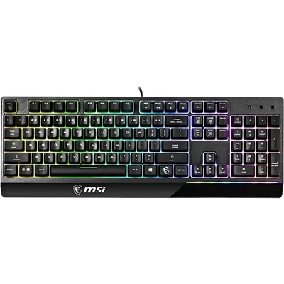 Клавиатура MSI VIGOR GK30 (S11-04RU236-CLA), проводная USB, 104 клавиши, RGB, RU