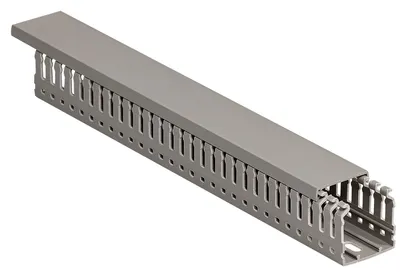 Кабель-канал IEK CKM50-040-040-1-K03 ИМПАКТ М, перфорированный, 40×40 мм, 2000 мм