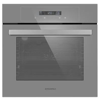 Духовой шкаф Maunfeld AEOD6063G2, 60 л, гриль 2300 Вт, конвекция, серый