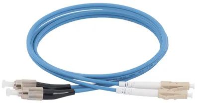 Патч-корд ITK FPC5004-FCU-LCU-C2L-70M, MM OM4, FC/UPC-LC/UPC, Duplex, LSZH, 70м