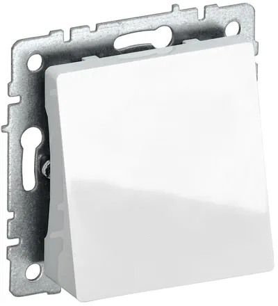 Вывод кабеля IEK BRITE МВ10-БрБ BR-VK10-0-K01, 1 пост, IP20, белый