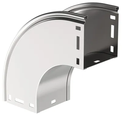 Отвод для кабельного лотка IEK CPV41-0-90-100-150, 90°, 100×150 мм, сталь