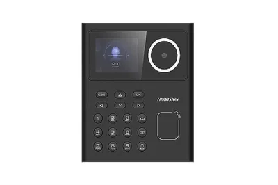 Терминал доступа Hikvision DS-K1T320EX, распознавание лиц, 2.4" экран, 2 Мп, EM