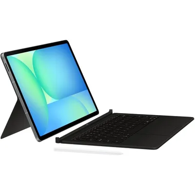 Чехол-клавиатура Samsung EF-DX625UBRGRU, для Galaxy Tab S10 FE+, с тачпадом, чёрный
