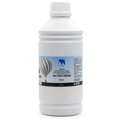 Чернила NV Print NV-INK1000BkSb/b, сублимационные, 1000 мл, Black