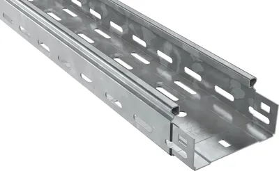 Лоток перфорированный IEK ESCA CLP10-050-100-3-M-HDZ, 50×100×3000 мм, горячий цинк