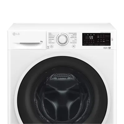 Стиральная машина LG F2J6TN0W, фронтальная 8кг, 1200 об/мин, класс A