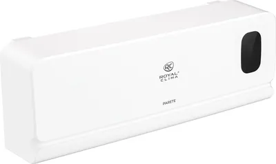 Тепловентилятор Royal Clima Parete RFH-PT2000DC-WT, 2000 Вт, белый/черный